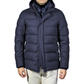 Blue Wool Men Jacket