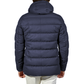 Blue Wool Men Jacket