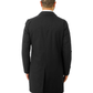 Elegant Men's Waterproof Down Raincoat