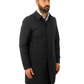 Elegant Men's Waterproof Down Raincoat