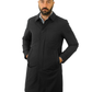 Elegant Men's Waterproof Down Raincoat