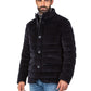 Sophisticated Quilted Velvet Blazer Jacket