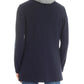 Blue Virgin Wool Men Jacket