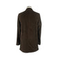 Brown Cotton Men Jacket