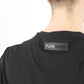 Sleek Embossed Logo Cotton Tee for Men