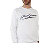 White Cotton Men Sweater