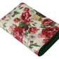 Multicolor Floral Leather Continental Wallet