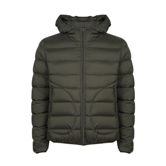 Green Poliammidica Men Bomber