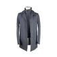 Elegant Gray Jacket with Removable Padding