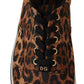 Leopard Print Canvas Sneakers