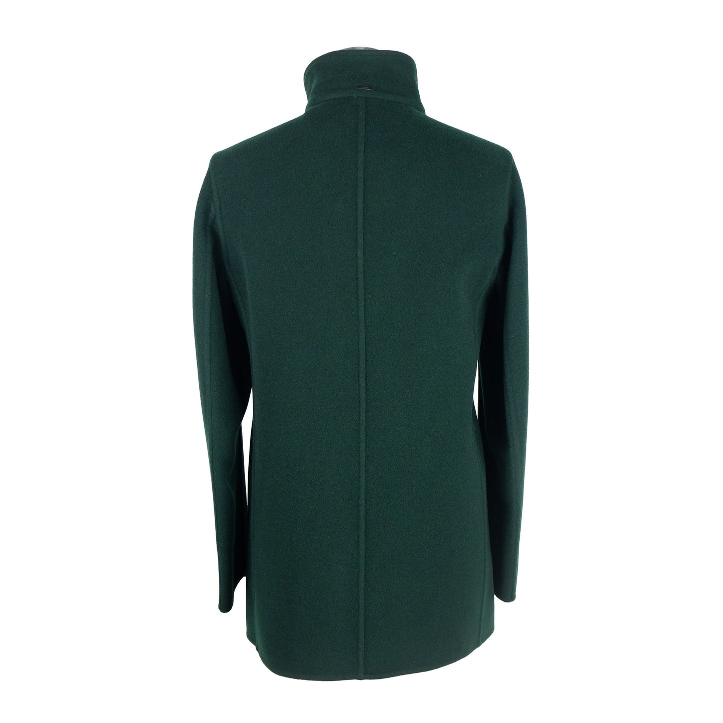 Green Wool Men Jacket
