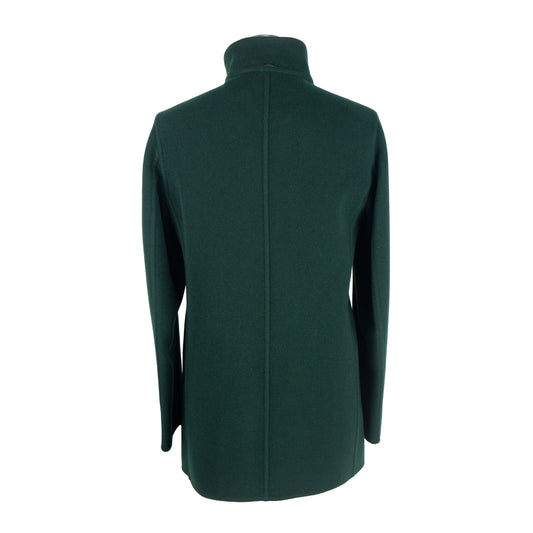 Green Wool Men Jacket