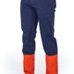 Blue Cotton Men Trouser