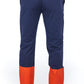 Blue Cotton Men Trouser