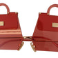 Chic Red Hand-Bag Frame Sunglasses