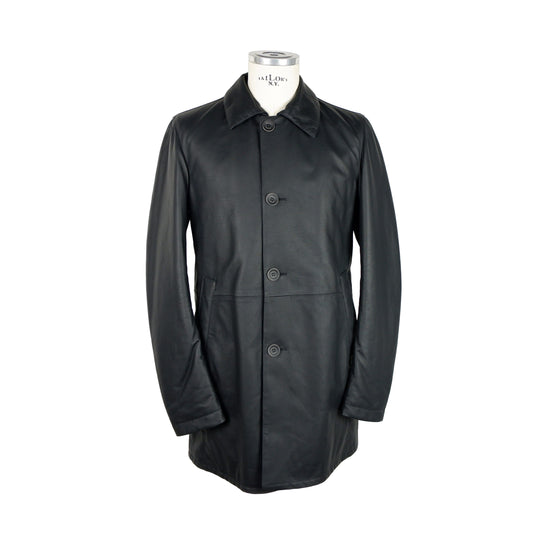 Black Leather Men Jacket