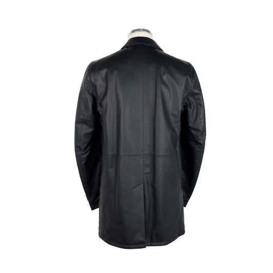 Black Leather Men Jacket