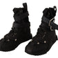 Elevated Trekking Boots with Sculpted Overlays