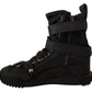 Elevated Trekking Boots with Sculpted Overlays
