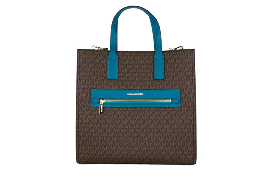 Kenly Large North South Tote Handbag (Lagoon)