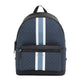 Cooper Large Signature PVC Varsity Stripe Backpack Bookbag (Admiral Multi)