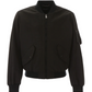 Black Polyester Men Jacket