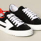 Black Suede Women Sneaker