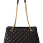 Quilted Nappa Leather Tote - Timeless Elegance