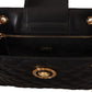 Quilted Nappa Leather Tote - Timeless Elegance