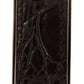 Elegant Caiman Leather Money Clip