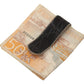 Elegant Caiman Leather Money Clip