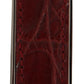 Exquisite Red Leather Money Clip