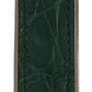Elegant Green Leather Money Clip