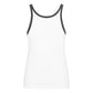 White Cotton Men Tank Top