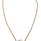 Elegant Gold Charm Pendant Necklace