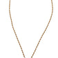 Elegant Gold & Crystal Charm Necklace