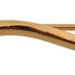 Elegant Gold-Plated Crystal Lapel Pin