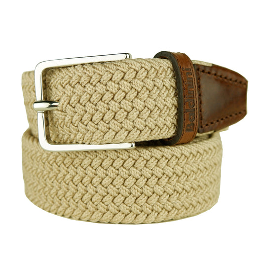 Beige Tessuto Men Belt