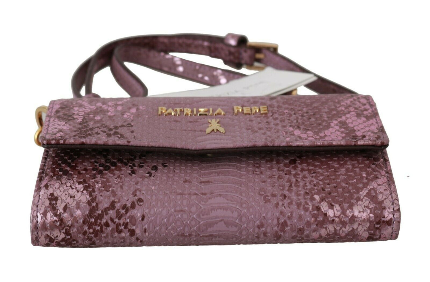 Elegant Purple Crossbody Flap Bag