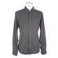 Gray Cotton Men Shirt