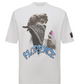 White Cotton Men T-Shirt