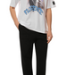 White Cotton Men T-Shirt