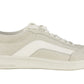 Gray Leather Men Sneaker