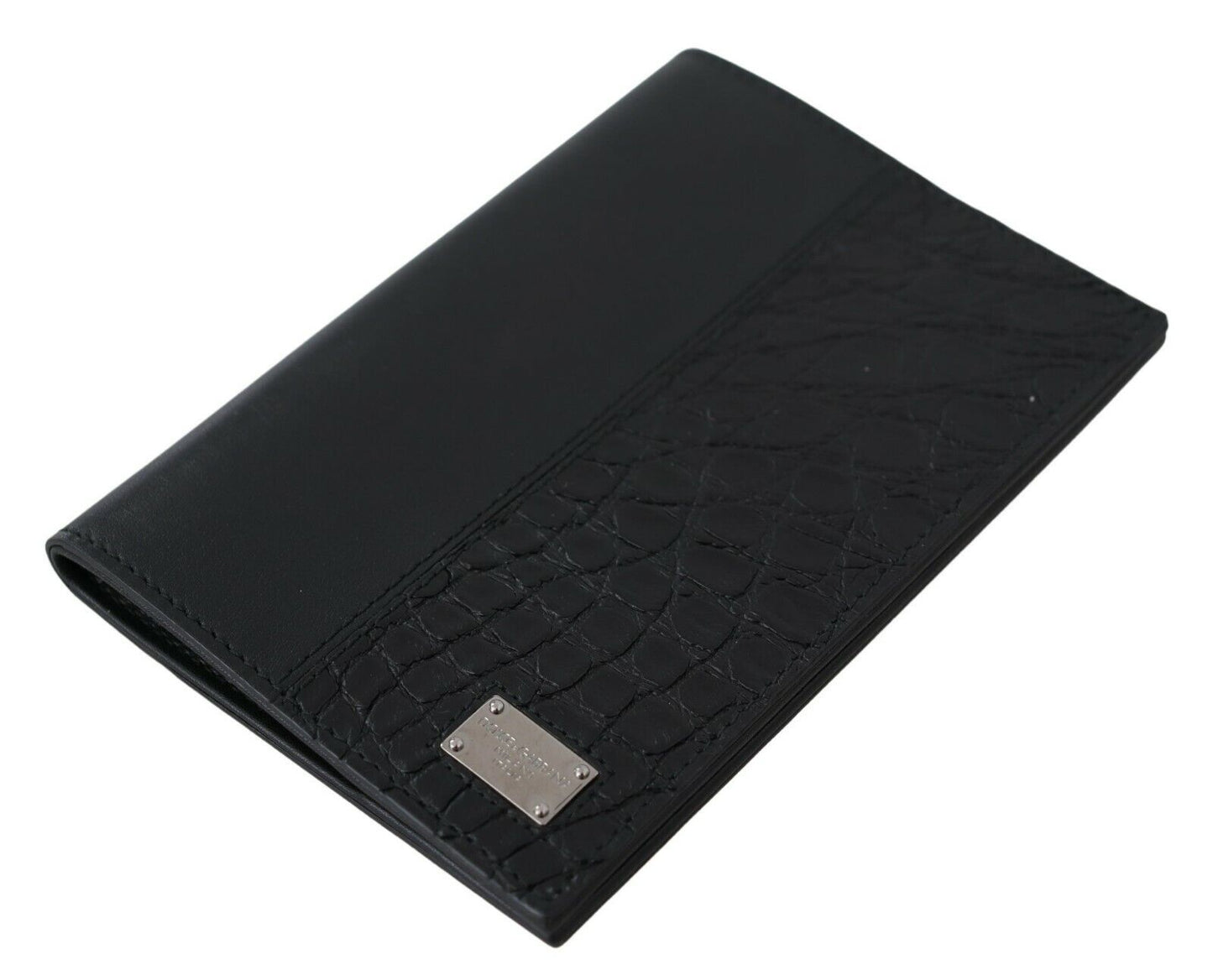 Elegant Exotic Leather Passport Holder