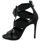 Elegant Panther Head Heeled Pumps