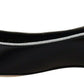 Chic Black Pointed Ballerina Flats with Lurex Detail
