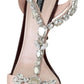 Pink Crystals Heels Keira Sandals