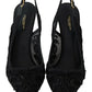 Elegant Sheer Embroidered Stilettos
