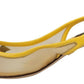 Sunflower Print Kitten Heel Slingbacks