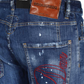 Blue Cotton Men Jeans